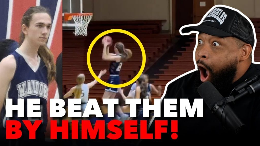 Biological Male Basketball Player DOMINATES Girls Basketball Team