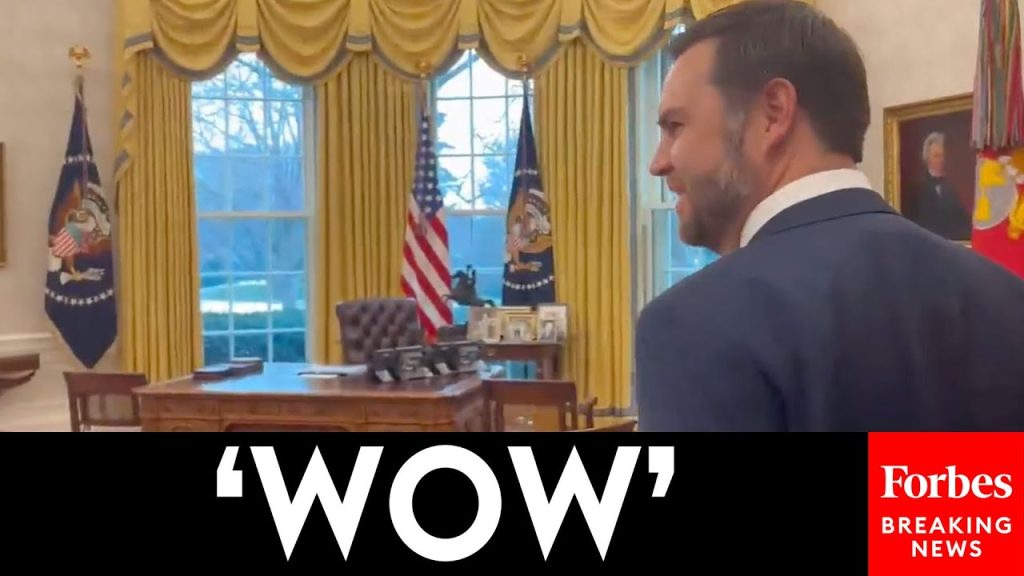 MUST WATCH: JD Vance Filmed Entering The Oval Office For The Very First Time MUST WATCH: JD Vance Filmed Entering The Oval Office For The Very First Time