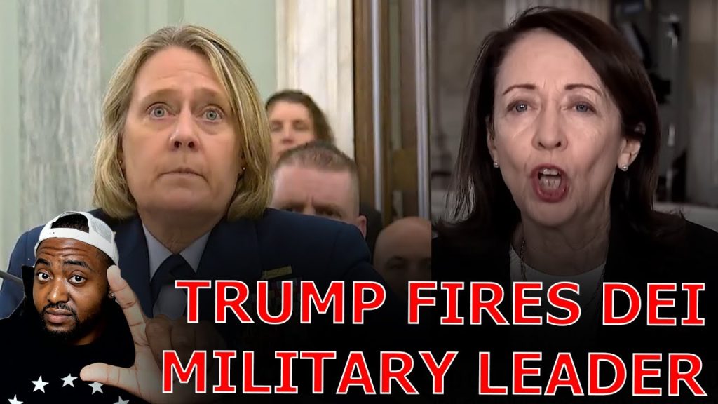 Democrat FUMES Over Trump FIRING WOKE FAILING Female Leader Of Major Military Branch On First Day!