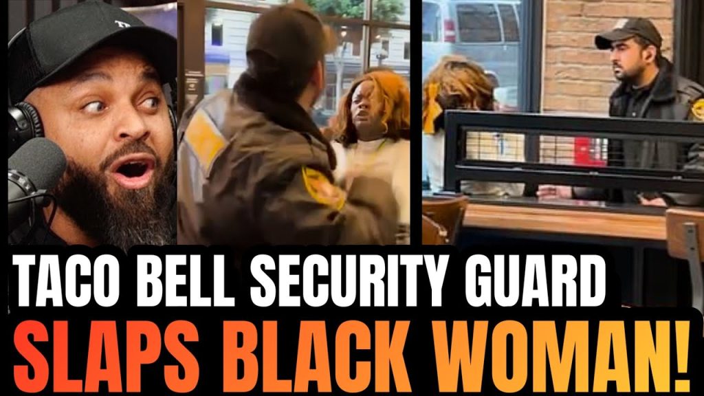 Security Guard SLAPS Black Woman In Taco Bell HUMILIATING Her in Front of Customers!