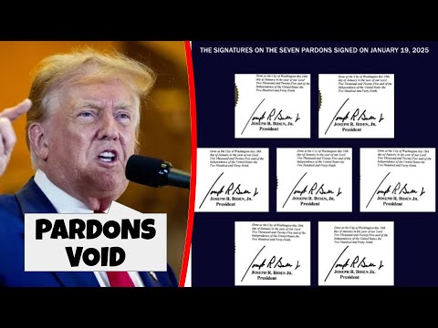 Trump VOIDS Biden’s Pardons For Family Over SHOCKING Discovery!