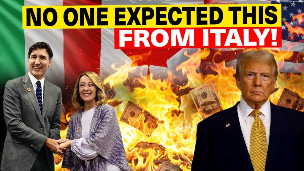 Even EU Shocked By Italy to Replace US With Canada! Trump Didn’t Expect This!